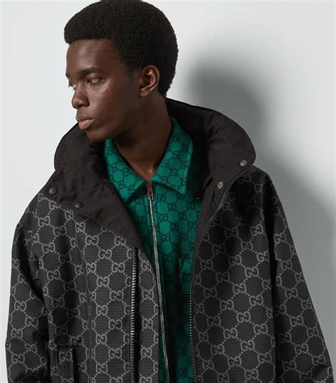 reversible gucci jacket|gucci reversible jacket men.